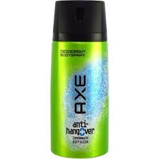 Axe Body Spray Anti-Hangover 150ml(.3 fl.oz) 12/cs